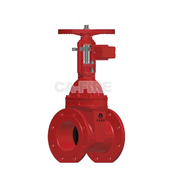Flanged Rising Stem Gate Valve With Signal Device For Fire Protection Systems best